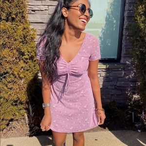 Hollister Cinch-Front Cap-Sleeve in Size Small